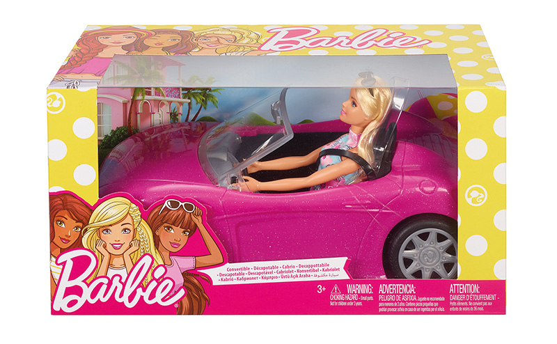 Carro da Barbie com Boneca